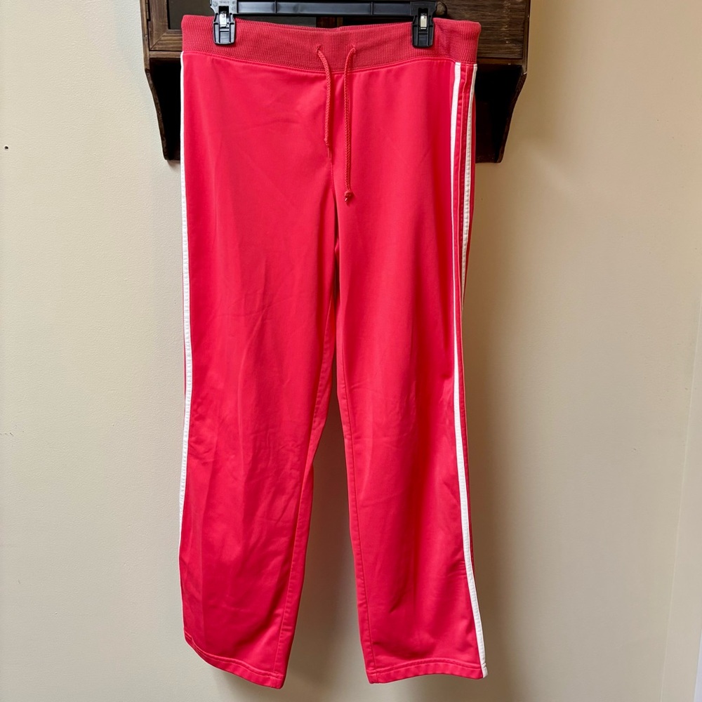 Pro Spirit Pants Womens Medium Coral Track Pants Casual Training Comfort Ladies